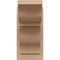 Ekena Millwork 8-in W x 12-in D x 16-in H Funston Trad Rough Cedar Woodgrain TimberThane Outlooker, Primed Tan OUTUR080X12X16FST04RCPR - alternate 5